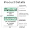 Signmission Safety Culture Sign, 18 in Width, Plastic, Rectangle, Bilingual OS-2PACK-SF-P-1824-L-10730 - alternate 5